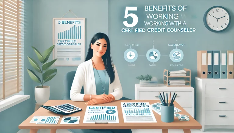 5 Benefits of Working with a Certified Credit Counselor